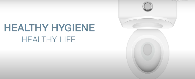 Toilet seat cover product animation for HYGOA