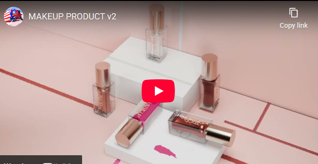 Makeup Product Animation For Lustereglaze