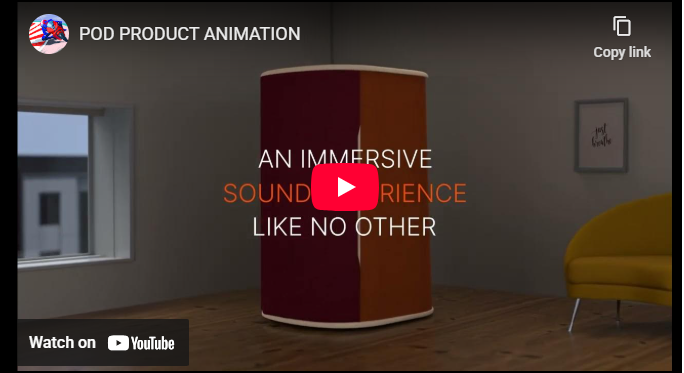 pod product animation for heal